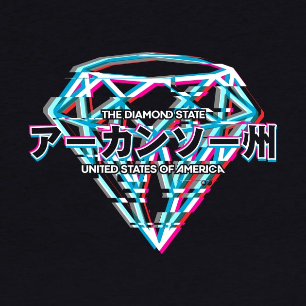 The Diamond State (Glitched Diamond) by rt-shirts